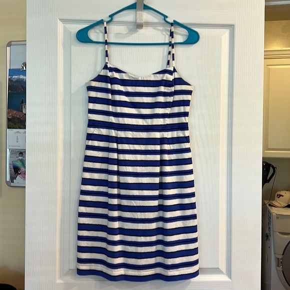 Gap blue striped sundress - Picture 1 of 3